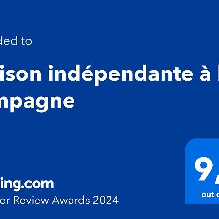 Maison Independante A La Campagne Courcelles-sur-Vesle Luaran gambar